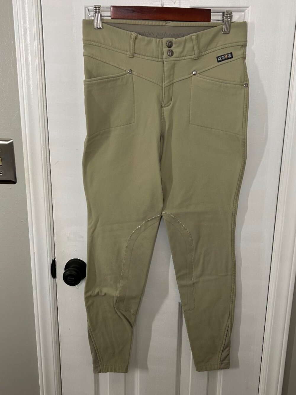 Kerrits Size M Medium 3 Season Tailored Knee Patch Breech